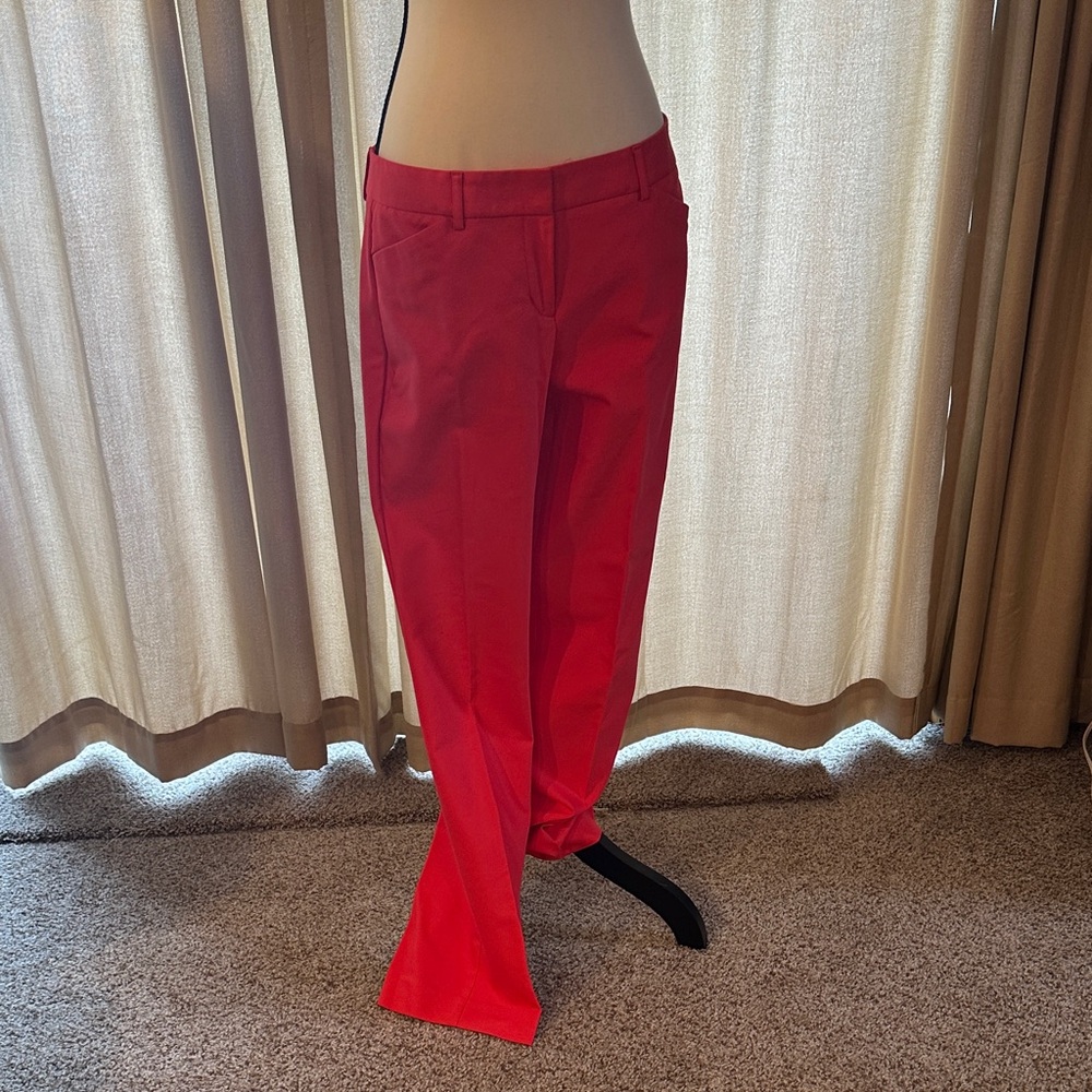Express Vibrant Red/Orange Women's Pants